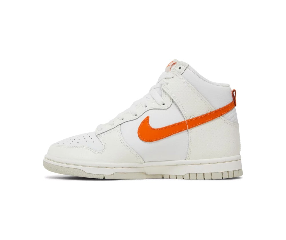 Nike Dunk High White Magma Orange
