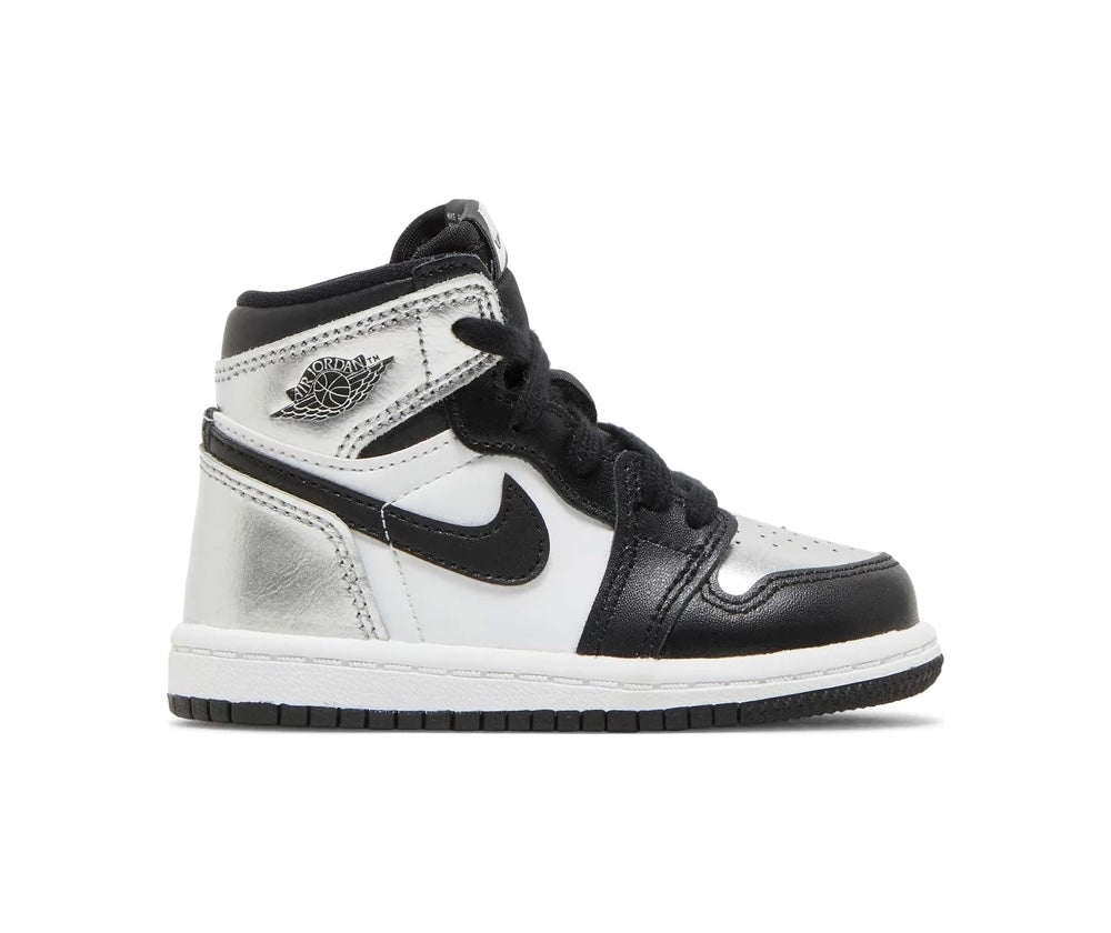 Air Jordan 1 Retro Silver Toe Kids
