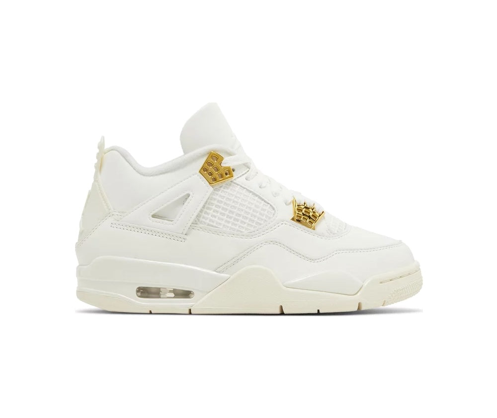Air Jordan 4 Retro Metallic Gold