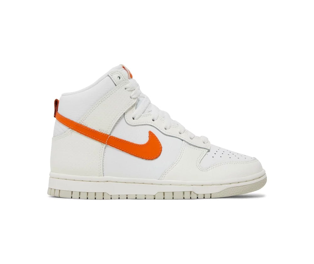 Nike Dunk High White Magma Orange