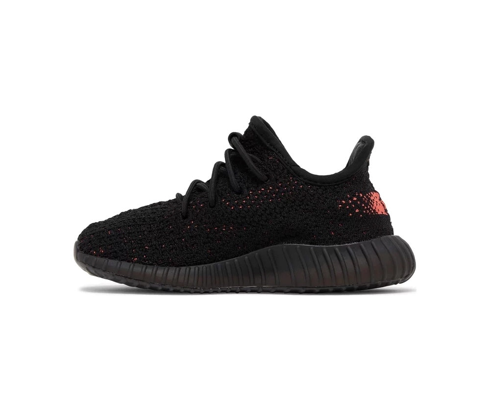 Yeezy Boost 350 v2 Black Red Kids