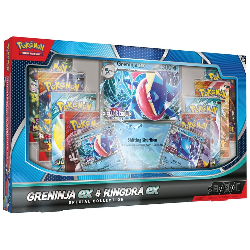 ⚔️ Pokémon Greninja EX & Kingdra EX Box – Dual Tempest Strike! Live Rip & Ship Edition ⚔️