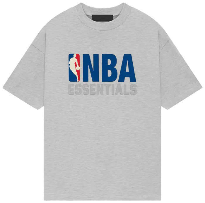 Fear of God Essentials x NBA Tee - Light Heather