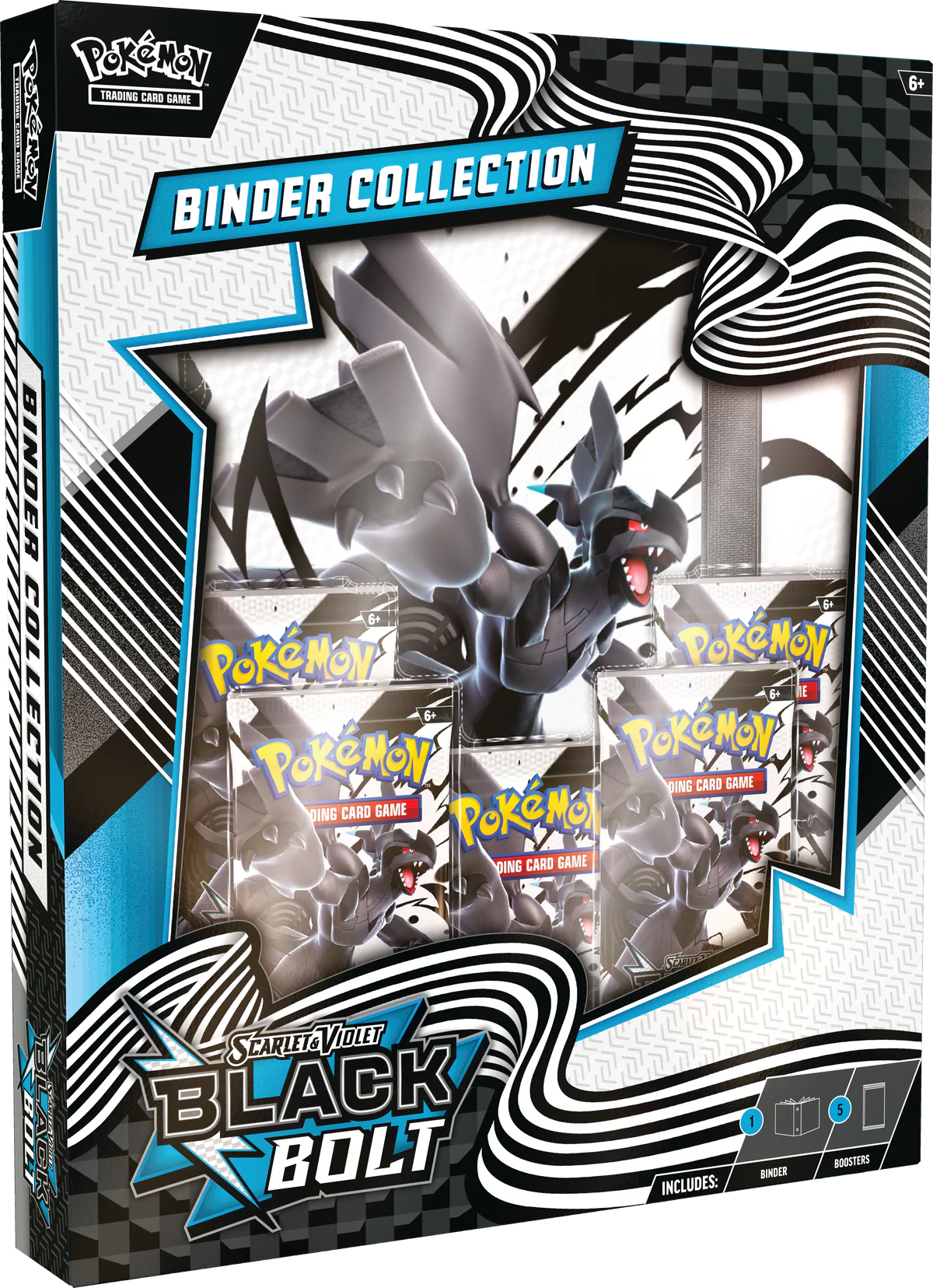 ⚡🖤 Pokémon Scarlet & Violet: Black Bolt – Binder Collection, Live Rip & Ship 🖤⚡