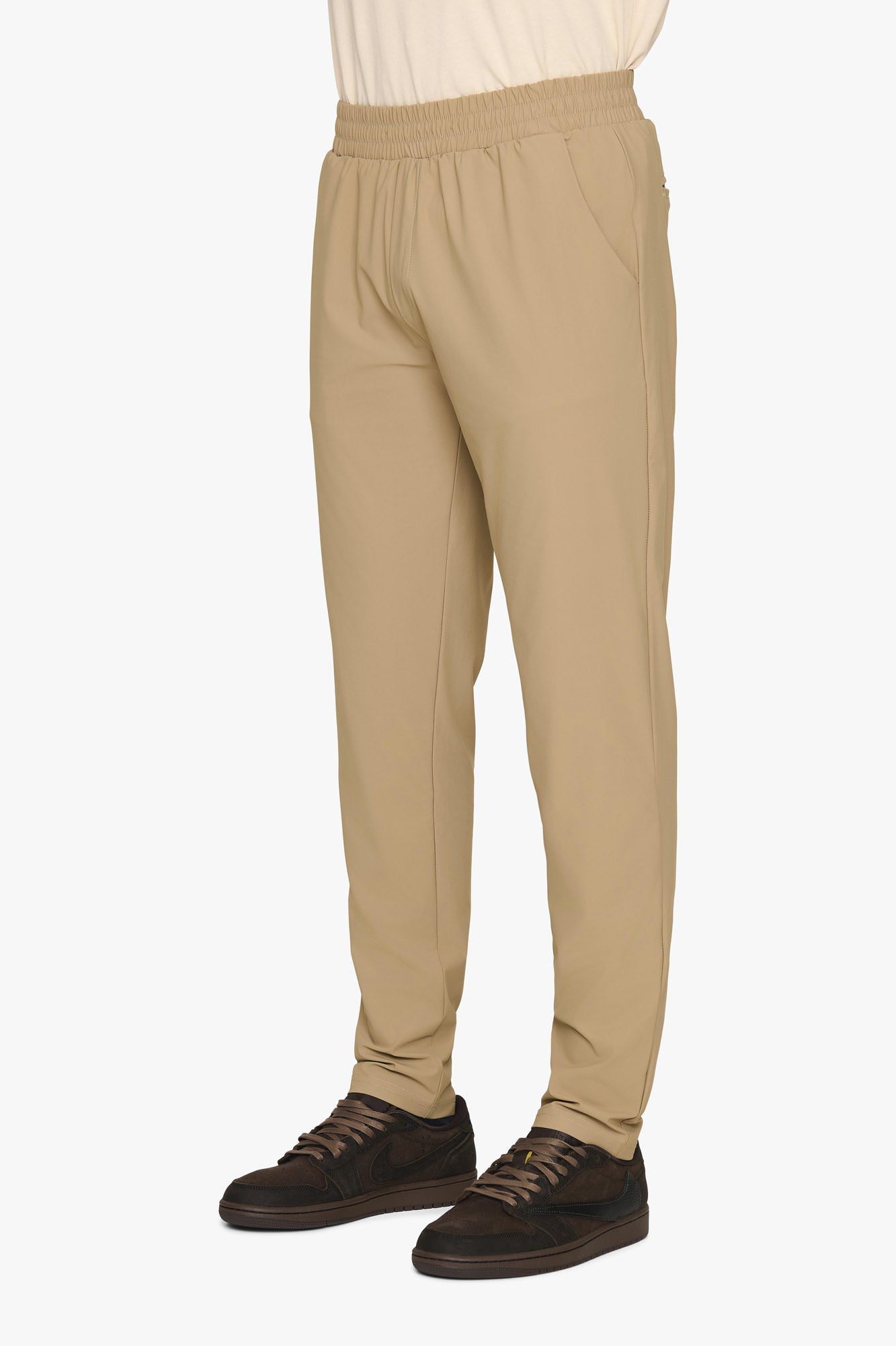 SAAKOUK Technical Broek Khaki Bruin