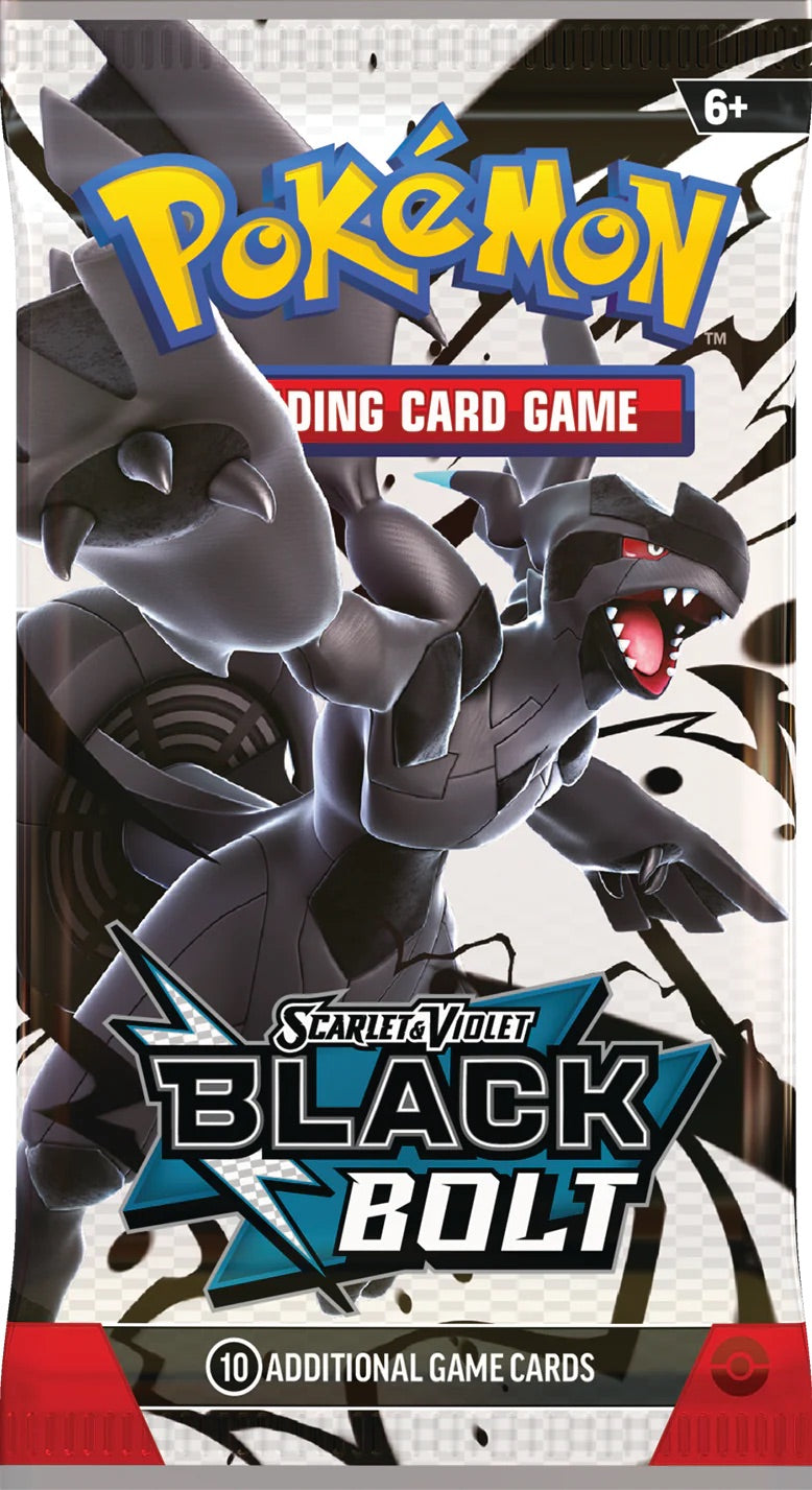 ⚡🖤 Pokémon Black Bolt Booster Pack – Live Rip & Ship ⚡🖤