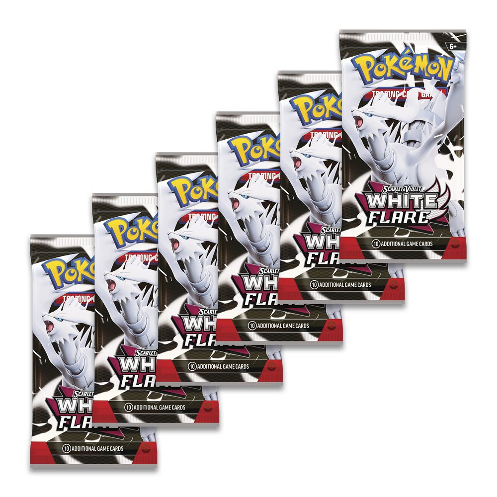 🔥✨ Pokémon White Flare Booster Pack – Live Rip & Ship ✨🔥