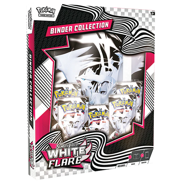 ⚡🔥 Pokémon Scarlet & Violet: White Flare – Binder Collection, Live Rip & Ship 🔥⚡