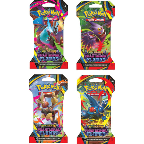 🔥 Pokémon Phantasmal Flames Booster Pack – Live Rip & Ship 🔥