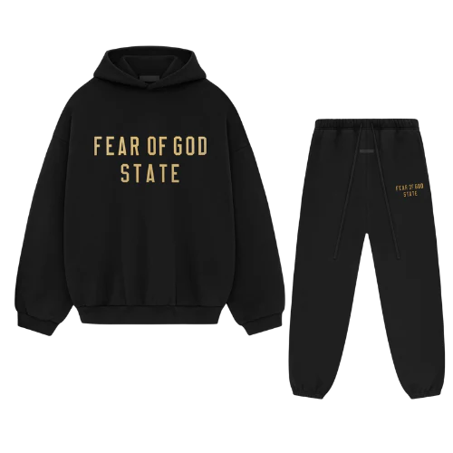 Fear of God Essentials State Full Set - Black Yellow