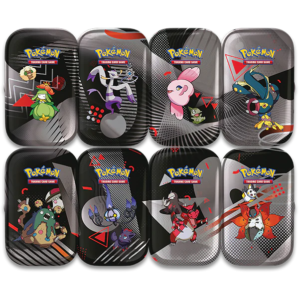 Pokémon TCG Black Bolt & White Flare – Mini Tin – Compacte Verzamelset, Live Rip & Ship