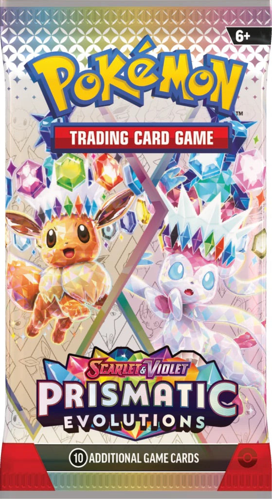 🌈 Pokémon Prismatic Evolutions Booster Pack – Live Rip & Ship 🌈