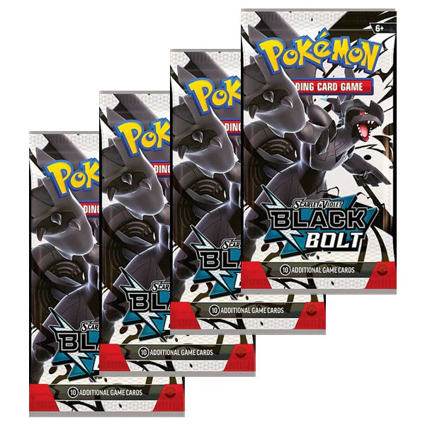 ⚡🖤 Pokémon Black Bolt Booster Pack – Live Rip & Ship ⚡🖤