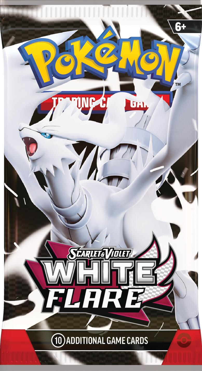 🔥✨ Pokémon White Flare Booster Pack – Live Rip & Ship ✨🔥