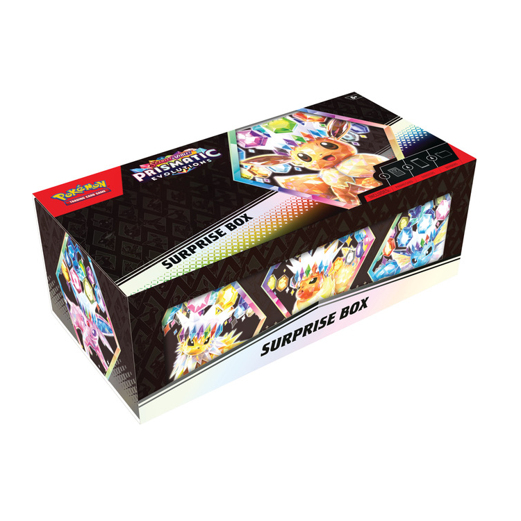 ⚡✨ Pokémon Prismatic Evolutions Surprise Box – Mystery Unveiled, Live Rip & Ship ✨⚡