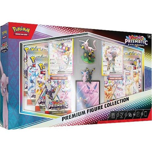 ⚡ Pokémon TCG: Scarlet & Violet – Prismatic Evolutions Premium Figure Collection ⚡ Live Rip And Ship Edition ⚔️
